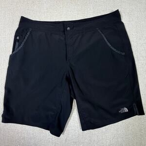 The North Face Men's 38 Black Nylon 3 Pocket Outdoor Hiking Shorts Trail Casual